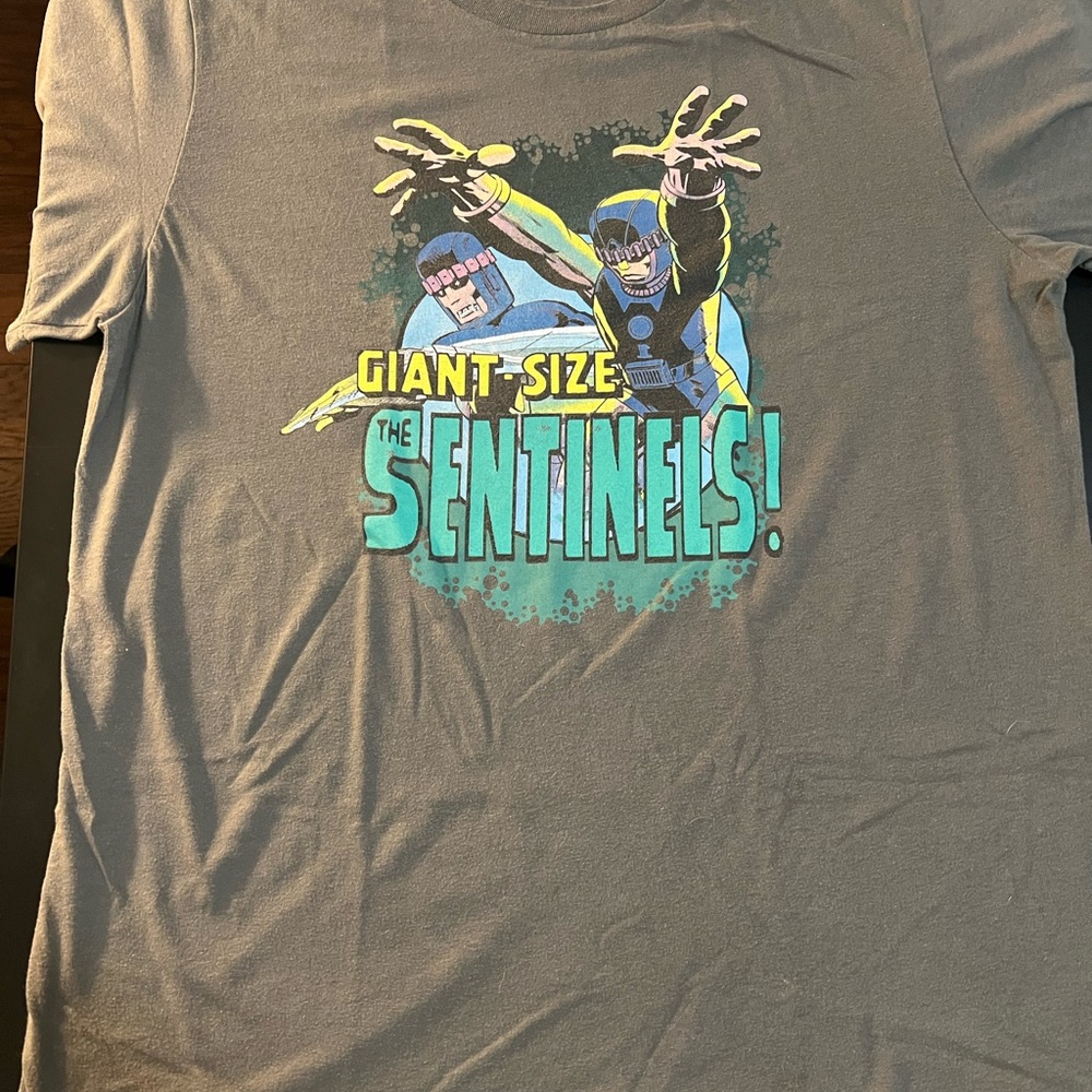 “The Sentinels” Marvel Comics Old Navy Charcoal T-Shirt